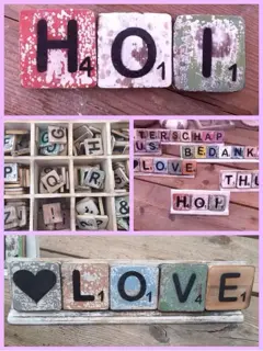 Nieuw in ons assortiment: Scrabbleletters